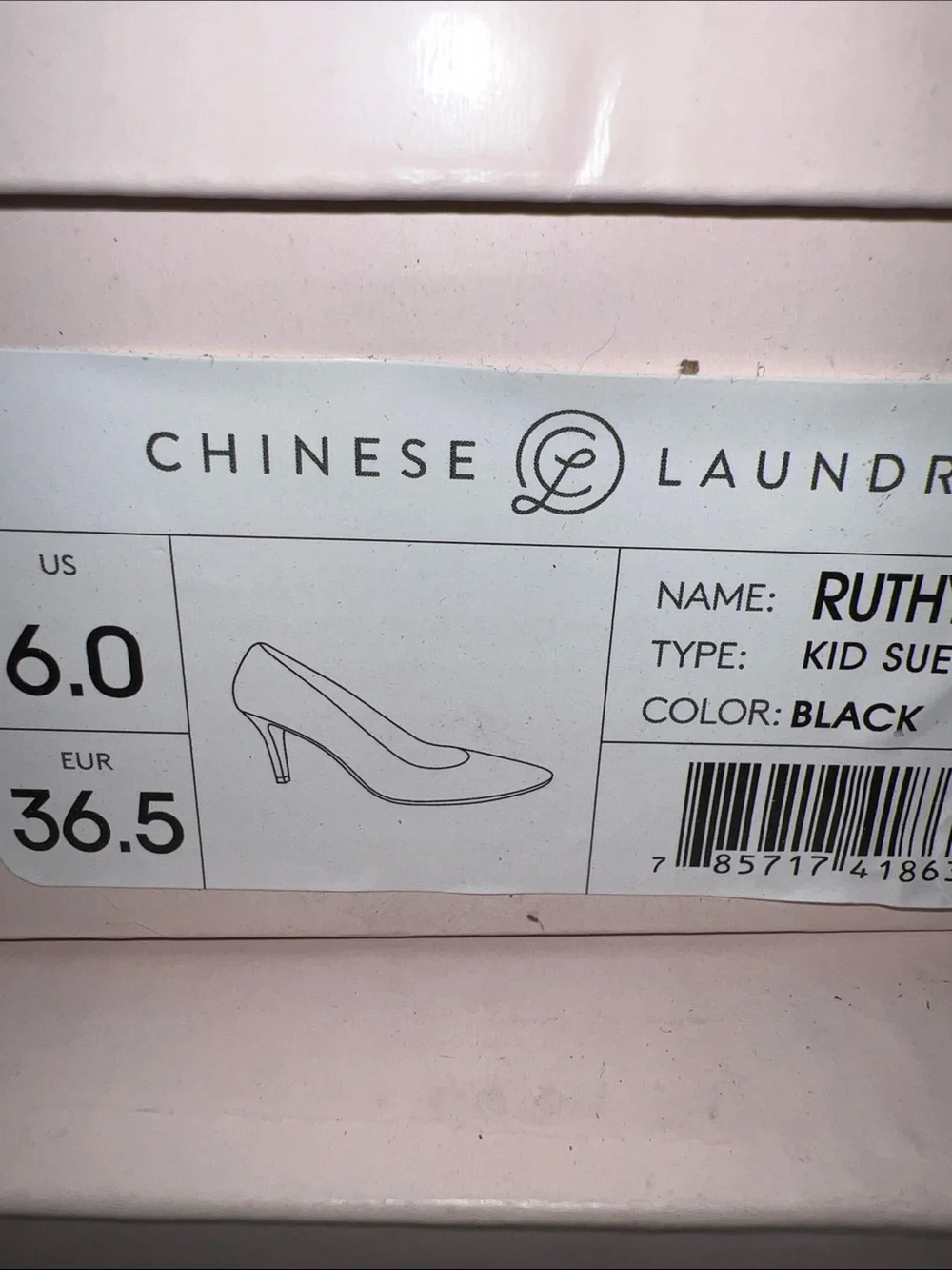 NIB CHINESE LAUNDRY RUTHY KID SUEDE POINT TOE HEEL